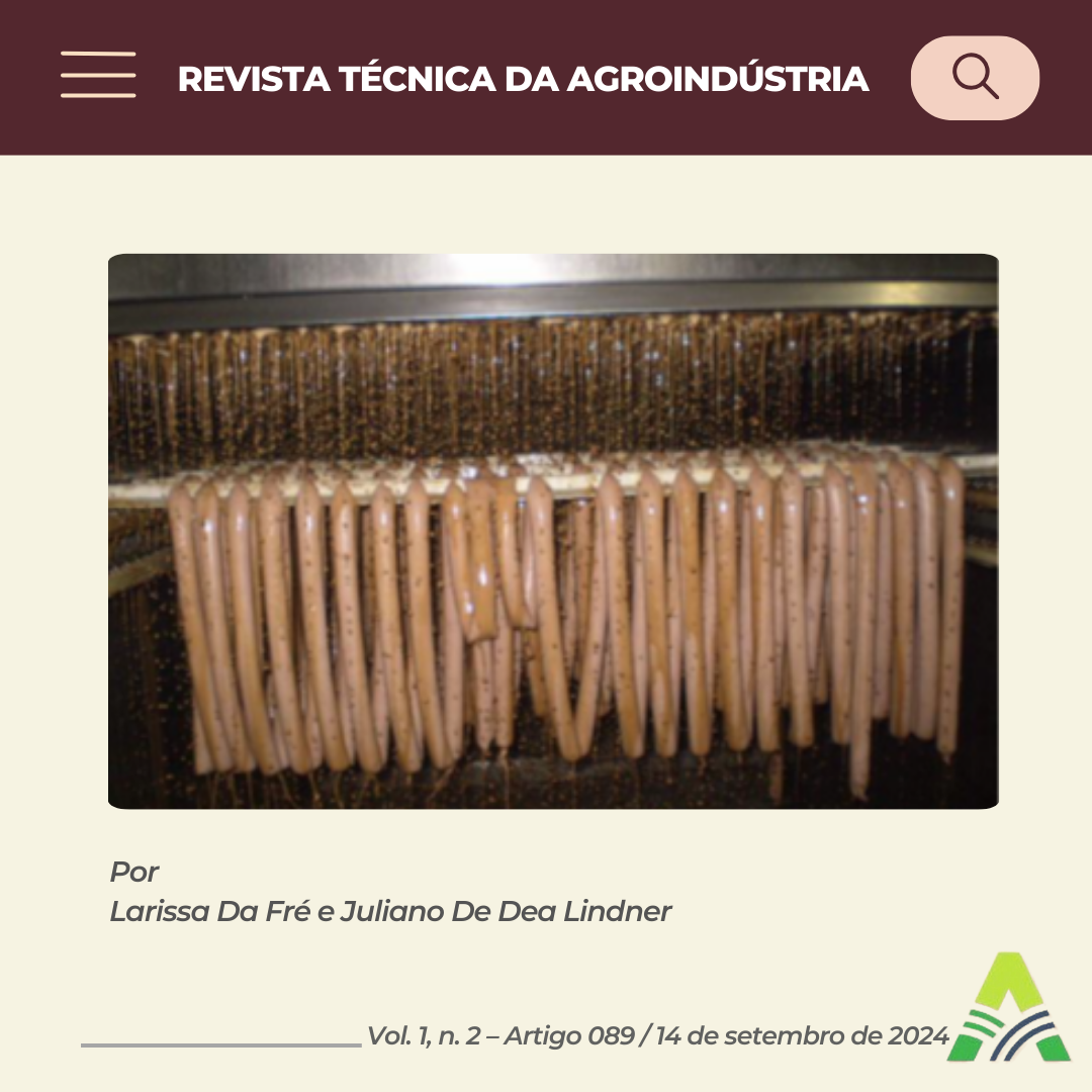 APLICAÇÃO DE FUMAÇA LÍQUIDA EM PRODUTOS CÁRNEOS EMBUTIDOS